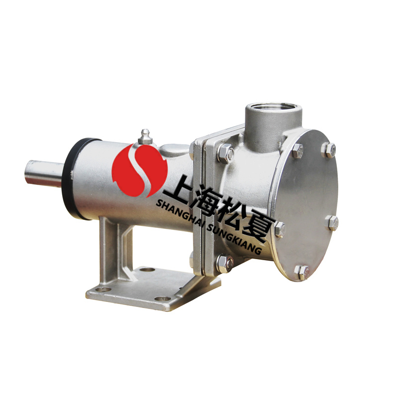 气动膈膜橡胶叶轮泵安装