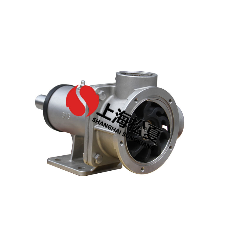不锈钢立式管道橡胶叶轮转子泵的优点是什么