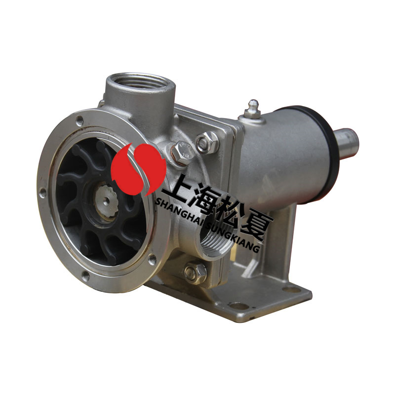 不锈钢挠性泵在泵的排水口安装接泵管一节
