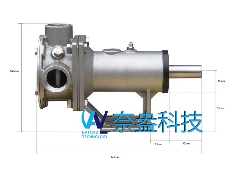 Jabsco挠性叶轮基座泵海水破坏照片